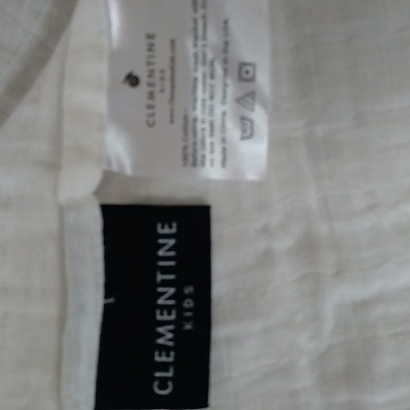 CLEMENTINE KIDS 100%cotton blanket - Picture 7 of 7